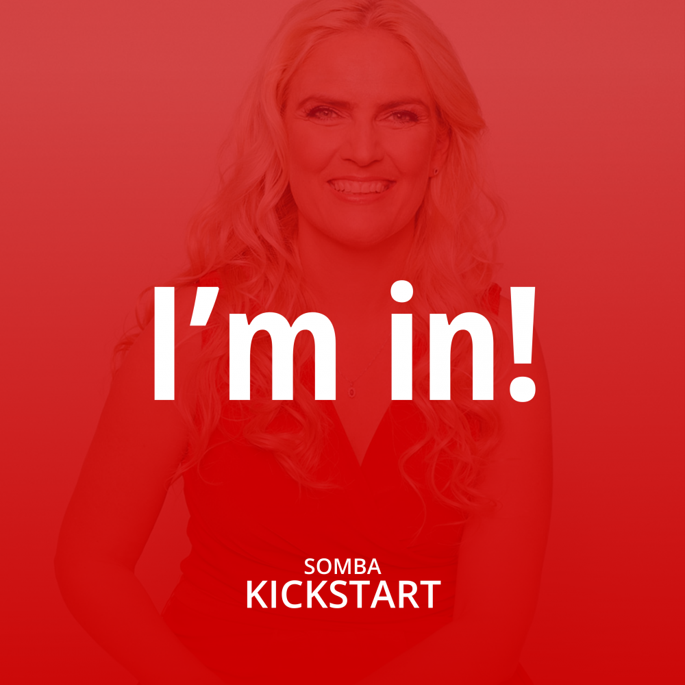 Offizielles Teilnahmebild für Somba Kickstart in rot.